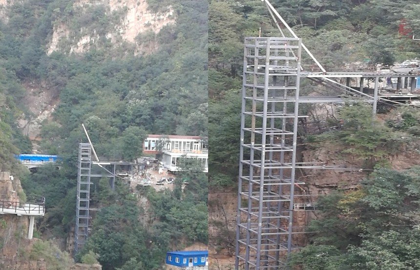 景區觀光電梯設計案例