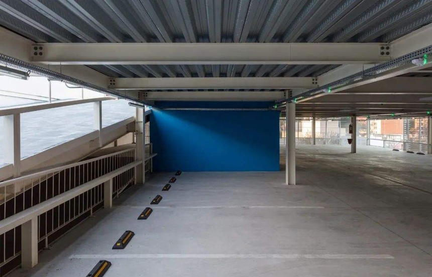 3層鋼結構停車樓施工案例