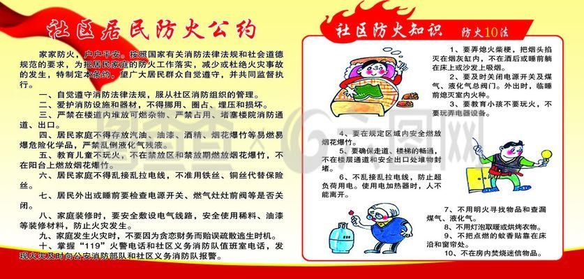 住宅小區(qū)防火安全公約案例，住宅小區(qū)防火安全公約，案例剖析與